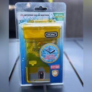 DiCAPac WP-C2s Yellow Economy Series Waterproof Case for Smartphones up to 5.7”
